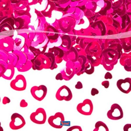 szív konfetti pink (14 gr)