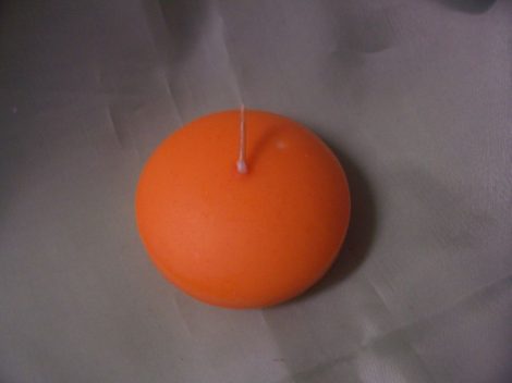 narancs úszógyertya ( 4 órás) 