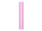 tüll dekoranyag, rózsaszín (081)- 15 cmx9 m, puha