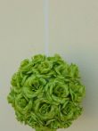 rózsagömb óriás szatén zöld (35 cm)