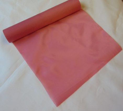 Selyem dekoranyag asztali futó vintage rózsaszín-493 (25 cm * 10 m)