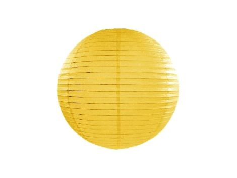 lampion gömb (30 cm) sárga