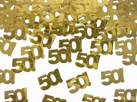 50. konfetti arany (15 gr.) 