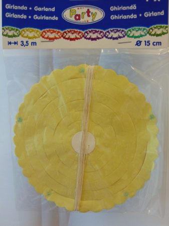 papírgirland ( 15 cm), 3,5 m-66809