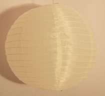 Organza lampion krém (20 cm)