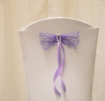 székhuzat dísz csipke, lila ( 20*30 cm) 