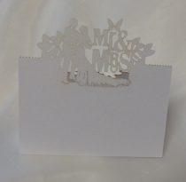 ültetőkártya Mr. és Mrs. - 606423 (24 db)