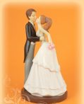 esküvői tortadísz puszis , 16 cm-305000-(12654)