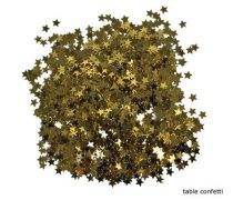 arany csillag konfetti, 5 mm (15 gr.)