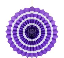 papírtárcsa lila, 40 cm 