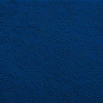 kék dombornyomott desszert szalvéta 25*25 (15 db) AMB-7030