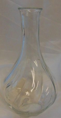 Üveg váza (17 cm)