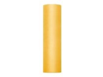 sárga tüll dekoranyag, (009)- 30 cm * 50 m, puha