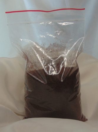 dekorhomok finomszemű, 500 gr. , sötétbarna - 25