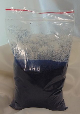 dekorhomok finomszemű, 500 gr. , sötétkék - 15