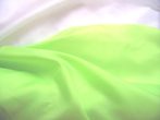 neonzöld selyem dekoranyag 150 cm széles (méterre)