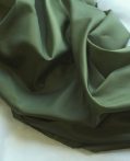 sötétzöld selyem dekoranyag 150 cm széles (méterre)