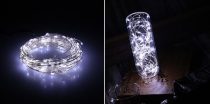 gombelemes LED fényfüzér hideg fényű, 5 m (50 db led)