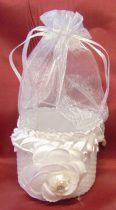 különleges vendégajándék csomagoló organza tasak