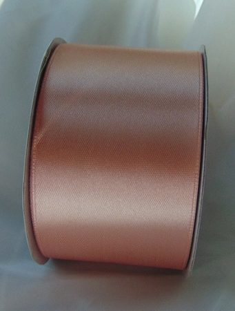 Szatén szalag rosegold (HS-612)-(0,6 cm * 22 m)