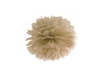 papír gömb / pom-pom (25 cm átmérő )CAPPUCCINO (085)