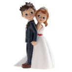 ifjú pár tortadísz (16 cm)-305111