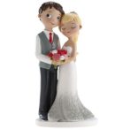 ifjú pár tortadísz (16 cm)-305108