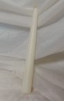 gyertya, törtfehér (20 cm)