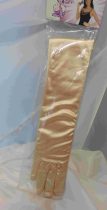 arany , hosszú kesztyű (35 cm)